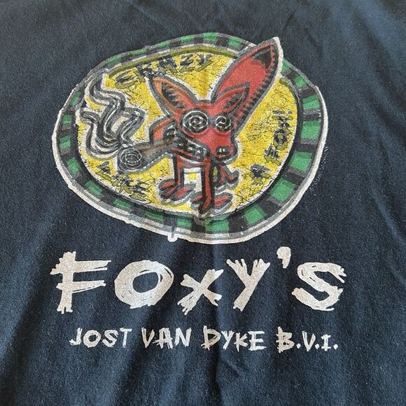 Foxys Jost Van Dyke long sleeve shirt black size medium - Picture 6 of 16